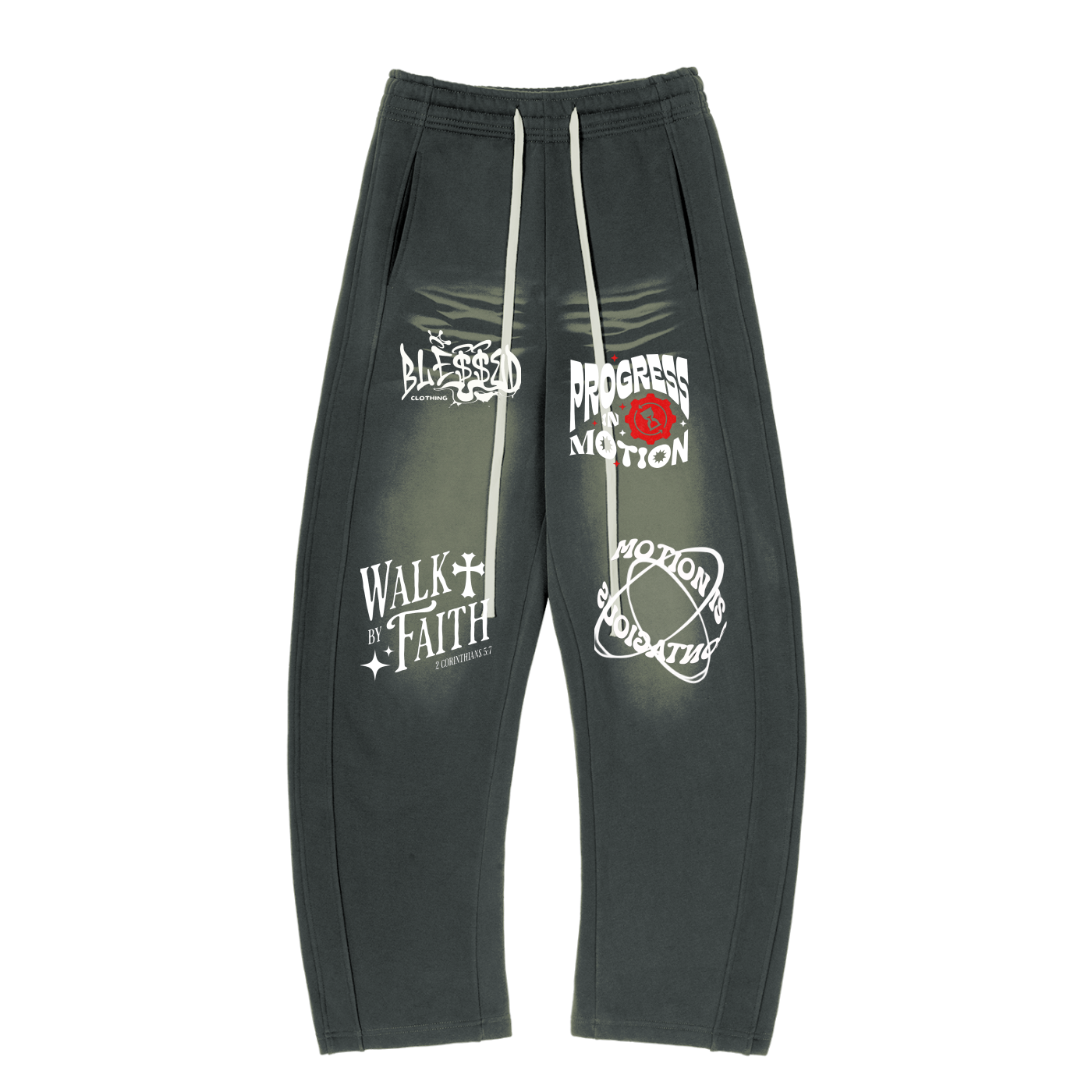 Sunfade Curved Blade Sweatpants